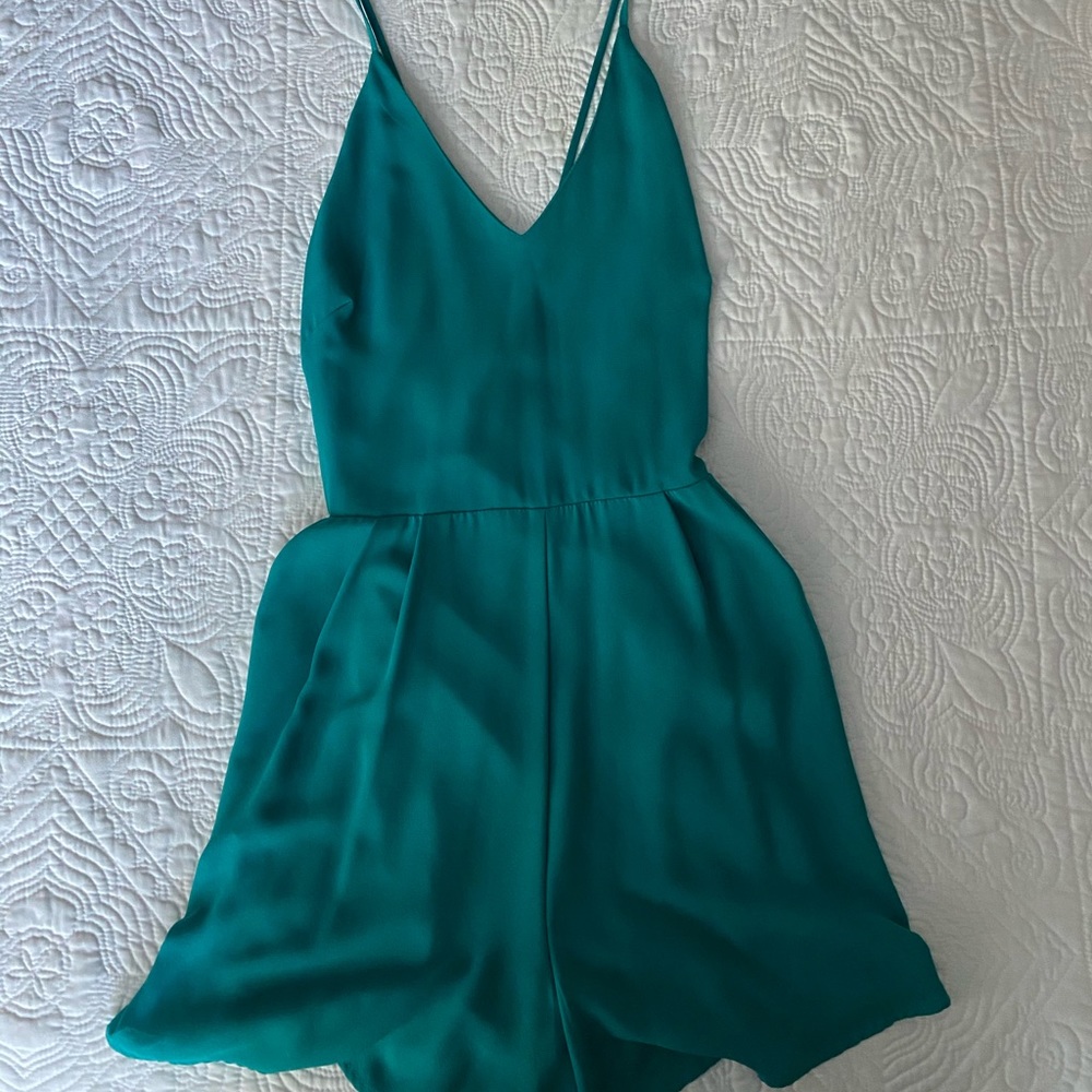 Turquoise romper